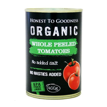 Honest to Goodness Tomatoes Whole Peeled 400g